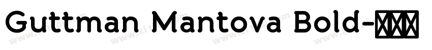 Guttman Mantova Bold字体转换